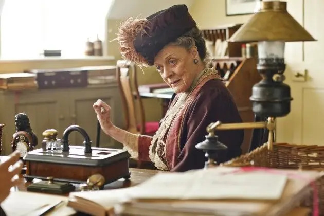 Maggie Smith wants you to have a cup of tea.